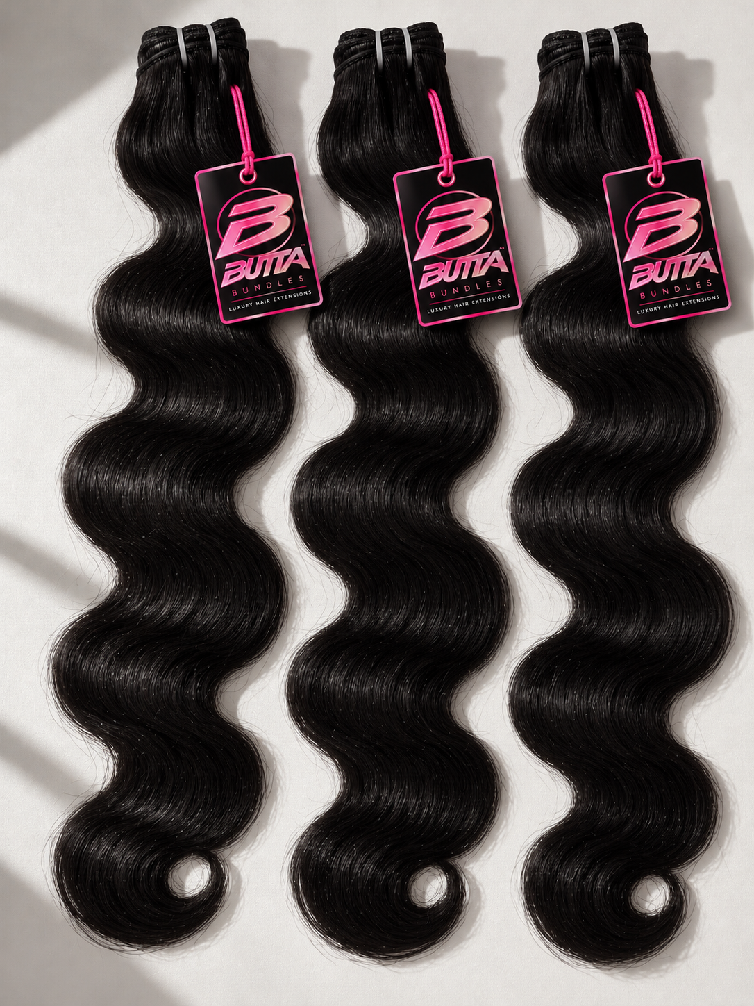 BUTTA BUNDLES BODY WAVE 200G LUXURY HUMAN HAIR BLEND π